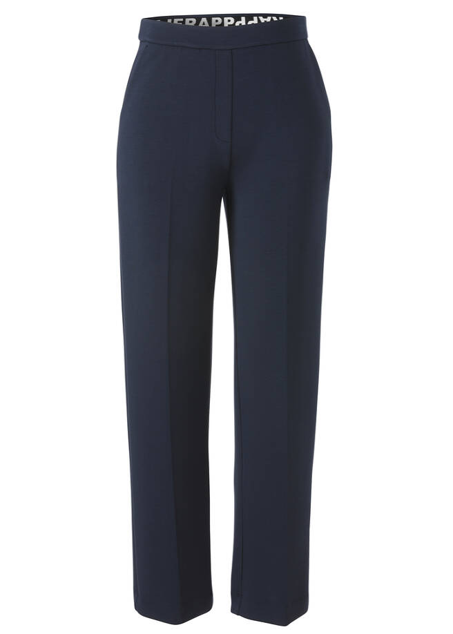 Edel-lässige Schlupfhose knöchellang / 