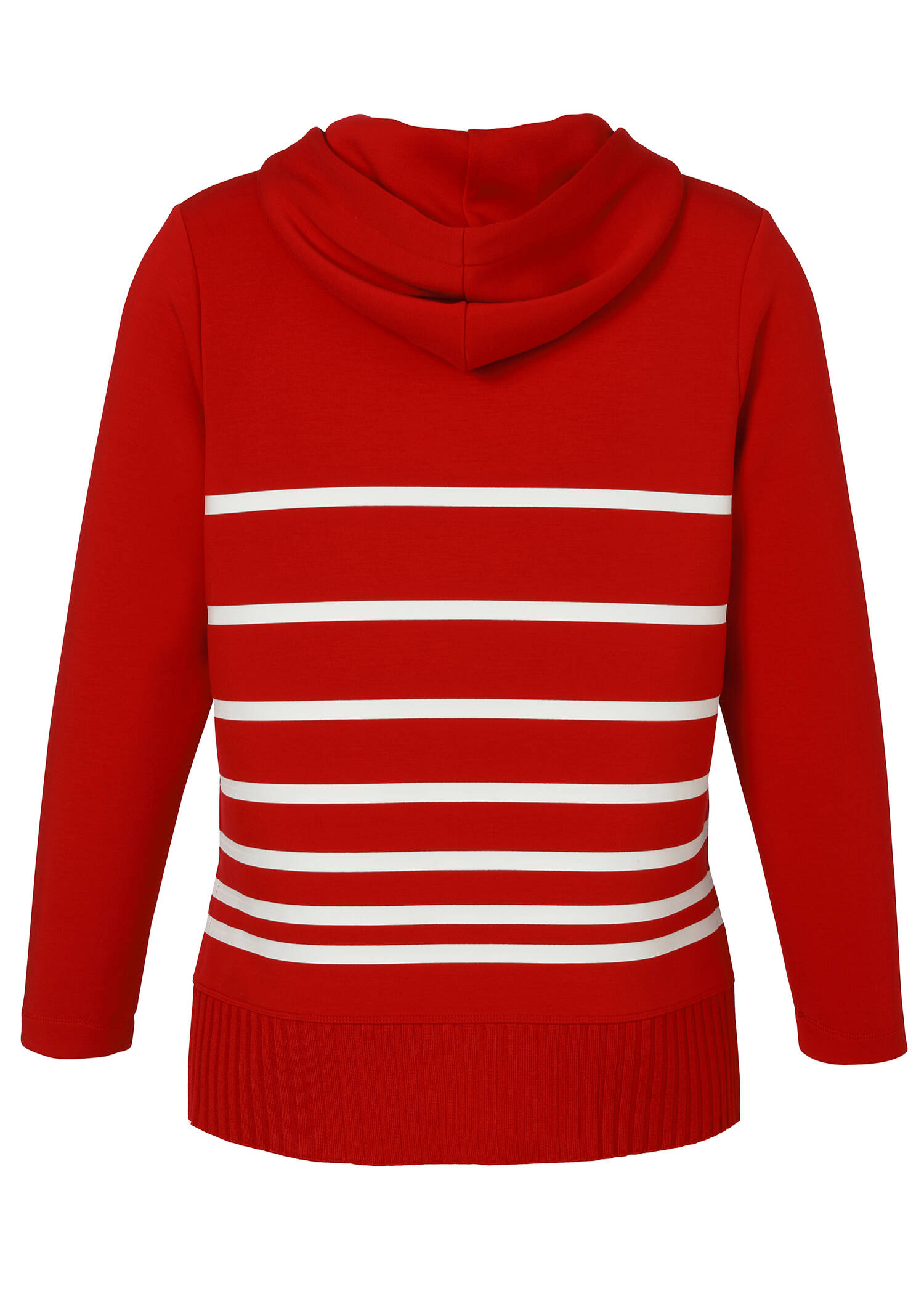 Gestreiftes Sweatshirt Hoodie /