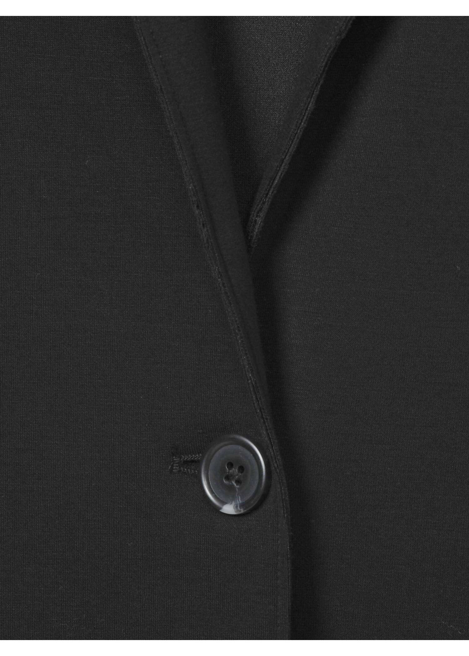 Topmodischer Sweat-Mantel mit Revers /