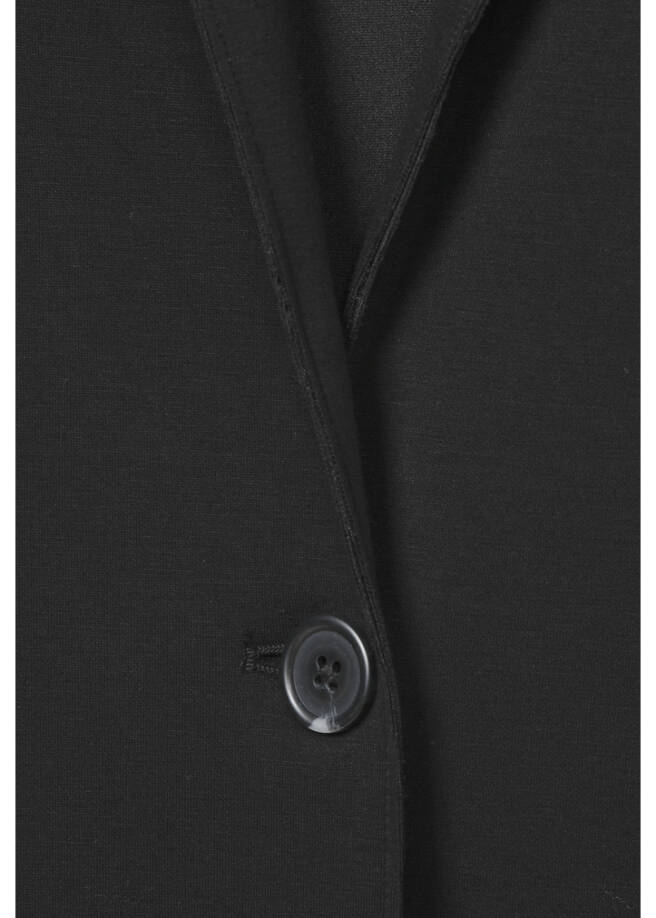 Topmodischer Sweat-Mantel mit Revers / 