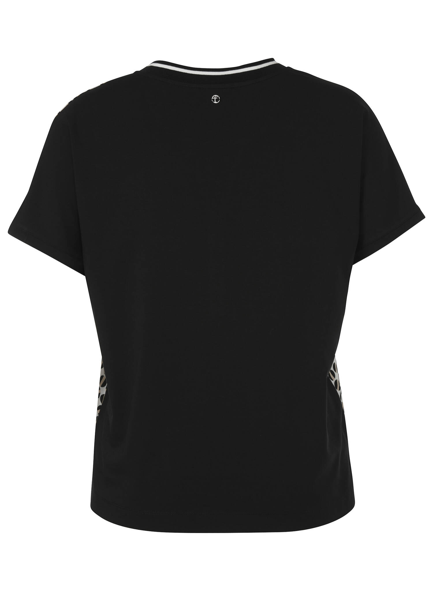 Softes Jersey Shirt mit Blusen-Front / 