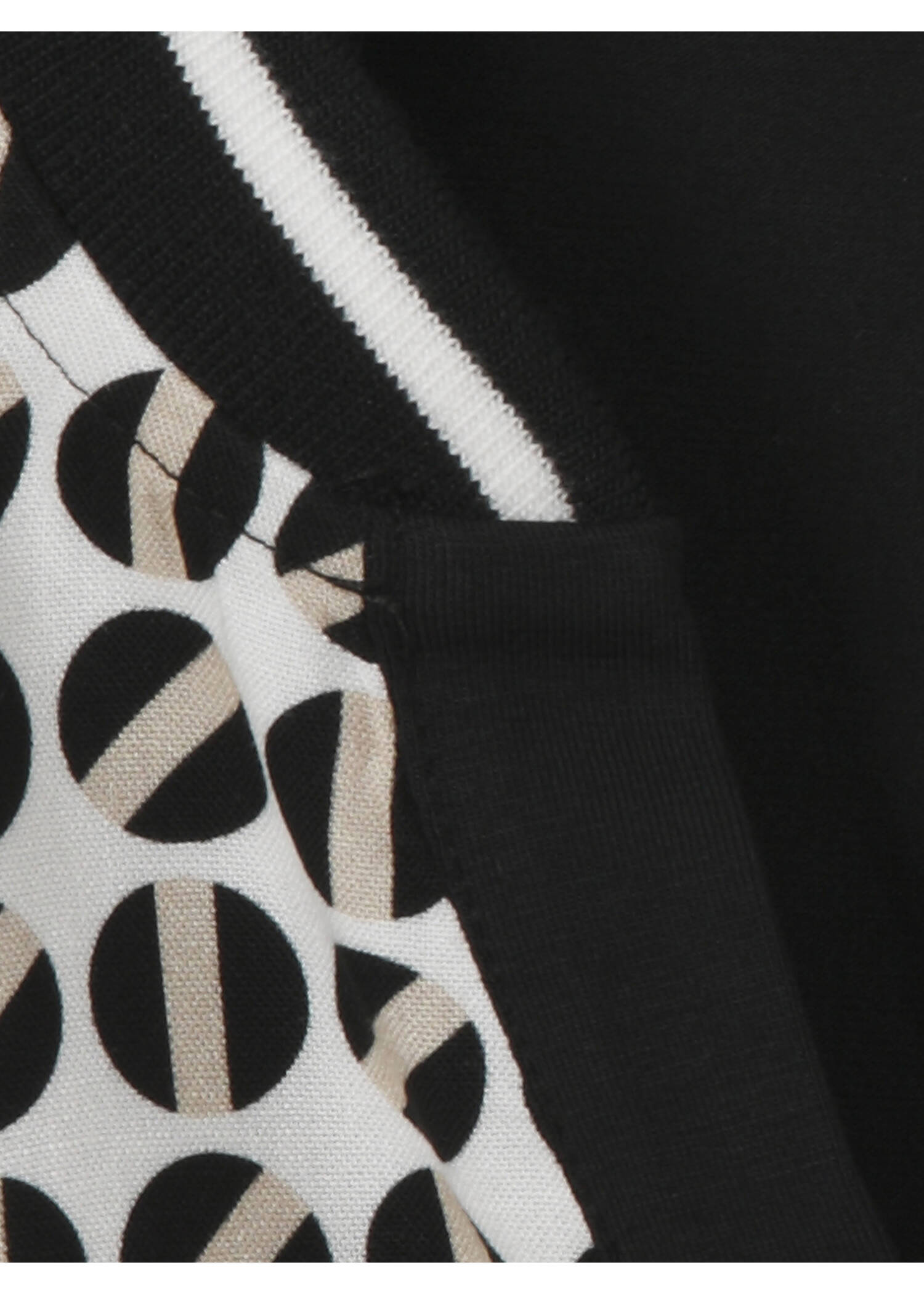 Softes Jersey Shirt mit Blusen-Front / 