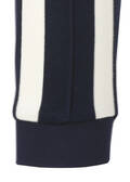 Sweatkleid Navy im leichten A-Schnitt / 