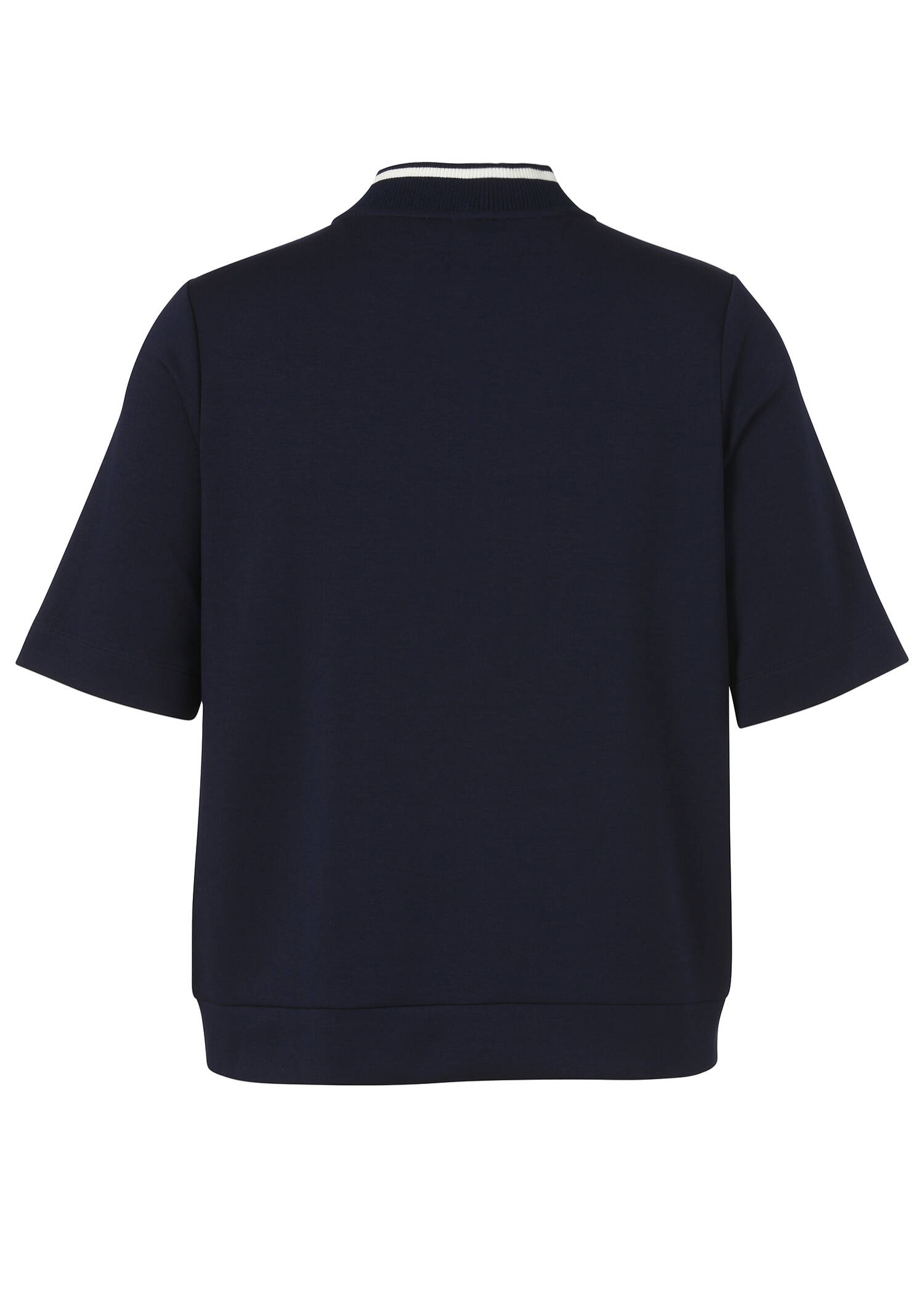 Stilvolles Halbarm-Sweatshirt mit Zipper / 