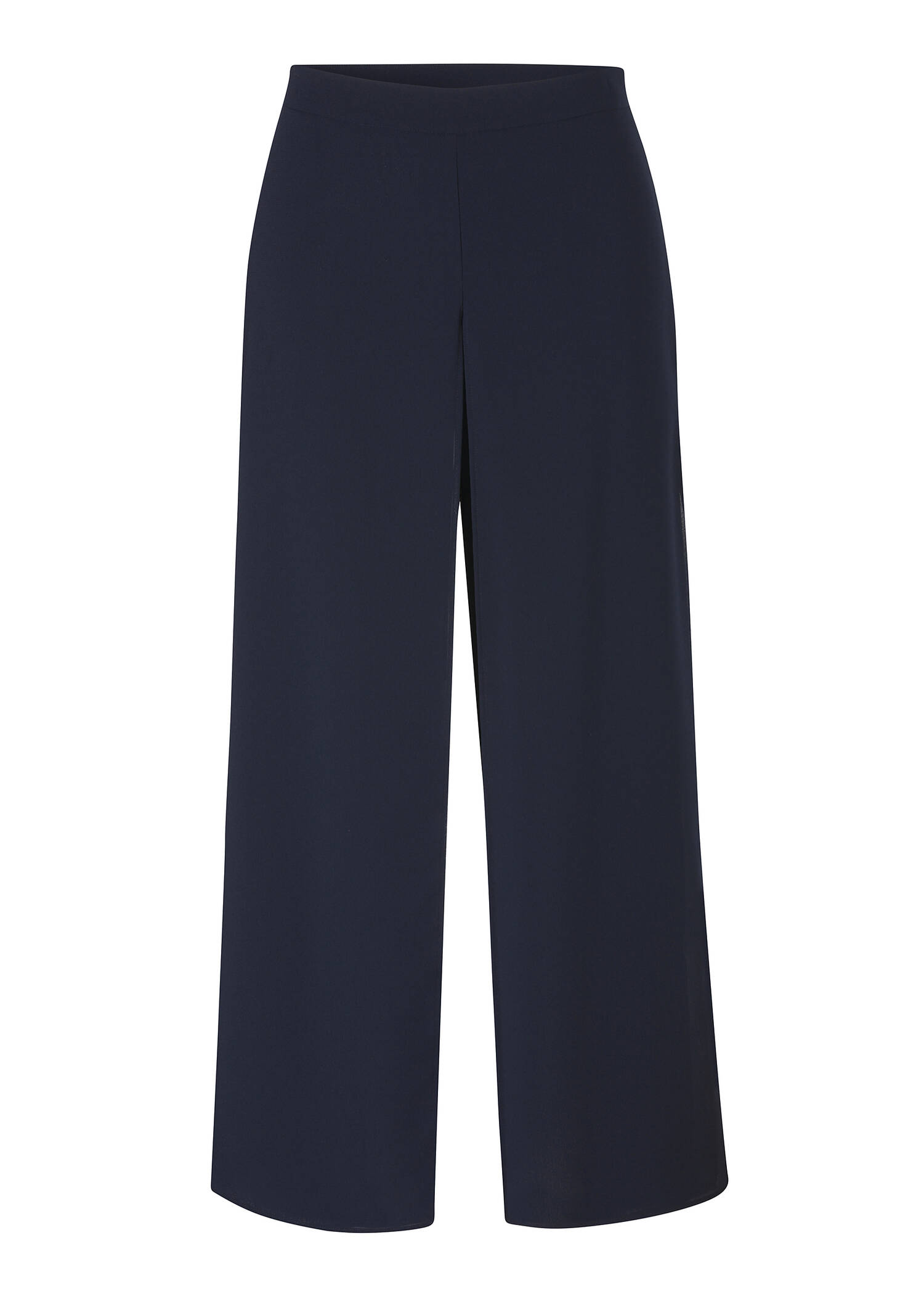 Dunkelblaue Kombihose / Hosenrock Zweilagig /