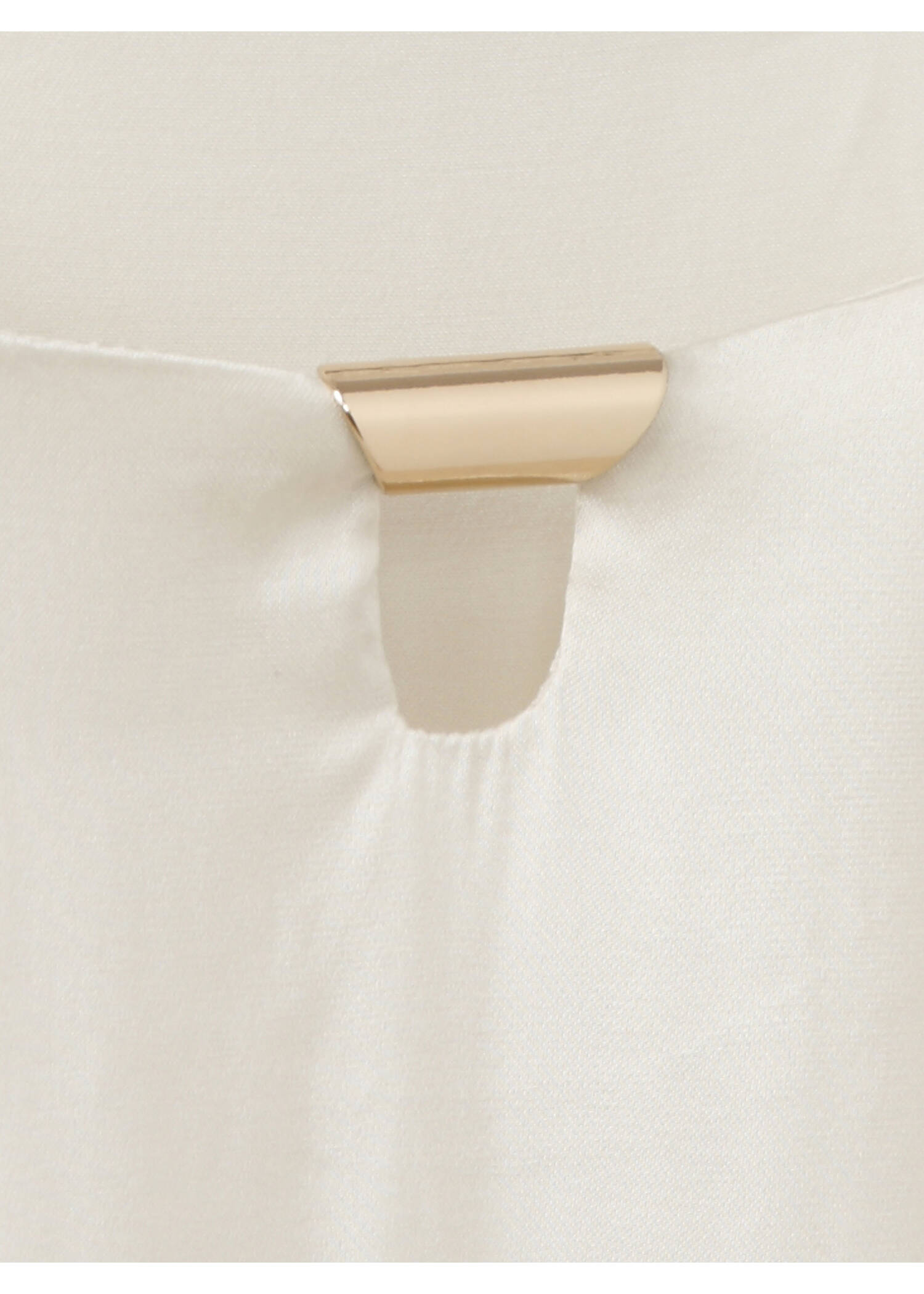 Edle Satin Halbarm-Bluse matt glänzend /