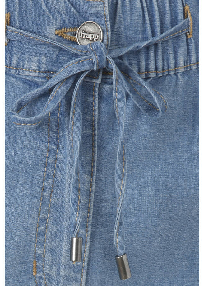 Luftige Sommerhose im Jeans-Look Light Blue / 