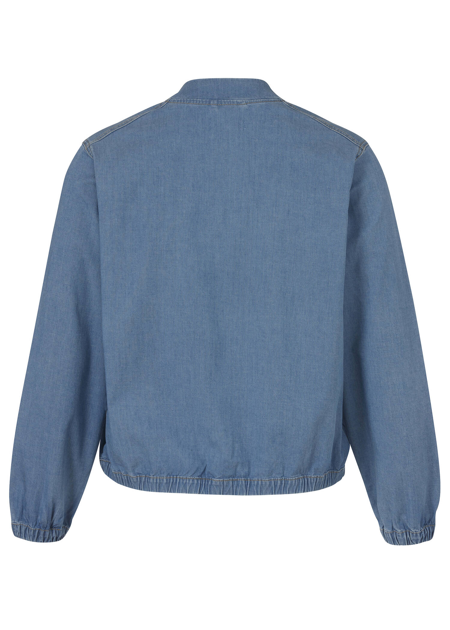 Leichter Sommer-Blouson im Jeans-Look Light Blue / 