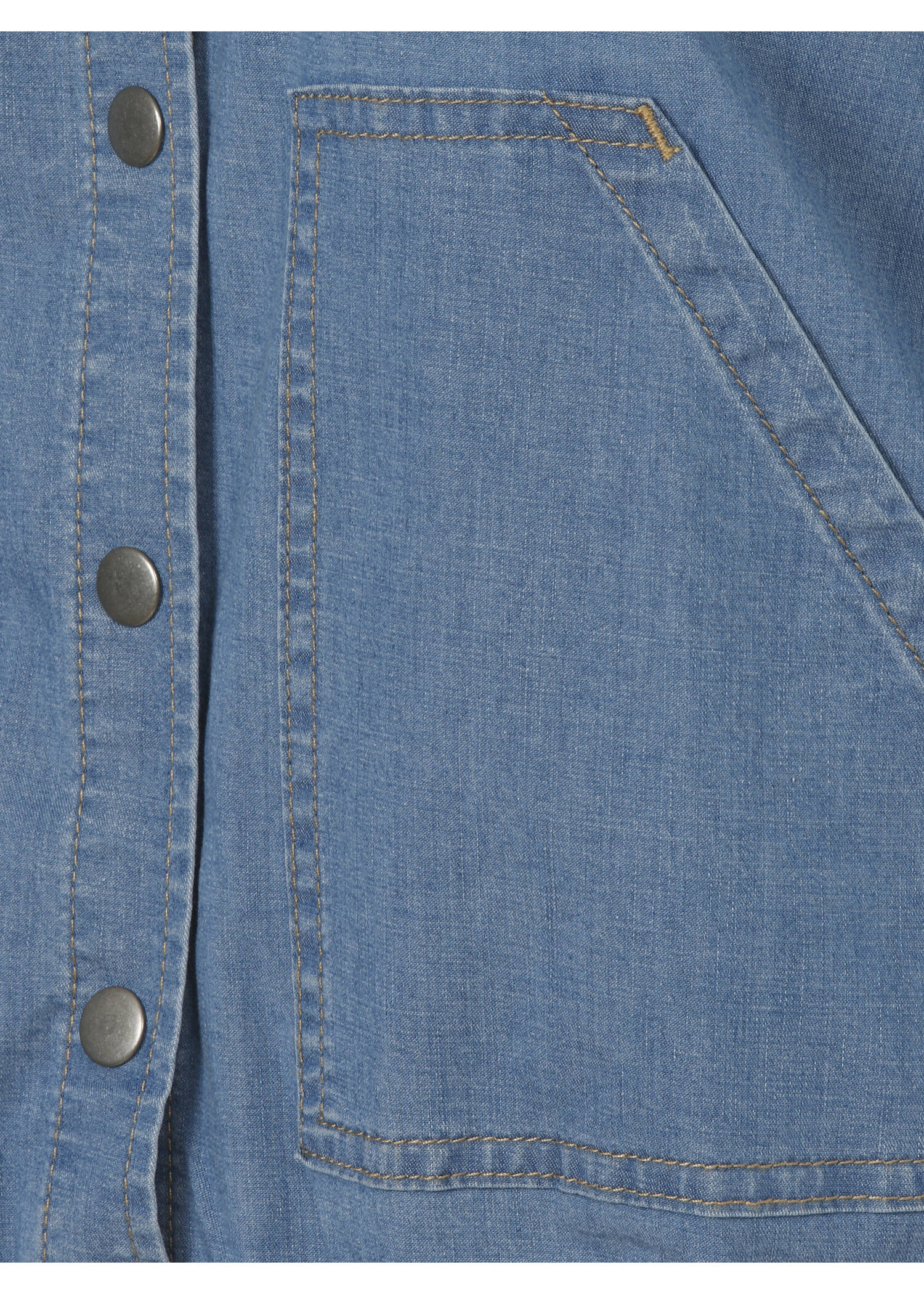 Leichter Sommer-Blouson im Jeans-Look Light Blue / 