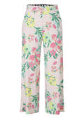 Print-Sommerhose mit weiten Beinen /