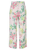 Print-Sommerhose mit weiten Beinen /