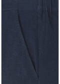 Leichte Premium Kombihose Leinenmix Navy /