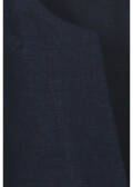 Leichte Premium Halbarmbluse Leinenmix Navy /