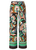 Topmodische Print-Sweathose im 70iger-Jahre Stil, weite Beine /