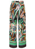 Topmodische Print-Sweathose im 70iger-Jahre Stil, weite Beine /