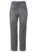 Knöchellange 5-Pocket Jeans mit Powerstretch Light Used / Anthrazit /