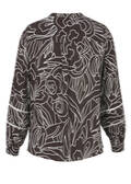 Edle Trendbluse mit Print Chocolate & Butter /