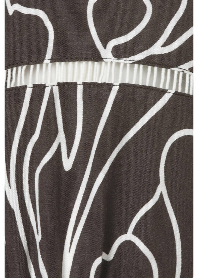 Edle Trendbluse mit Print Chocolate & Butter /