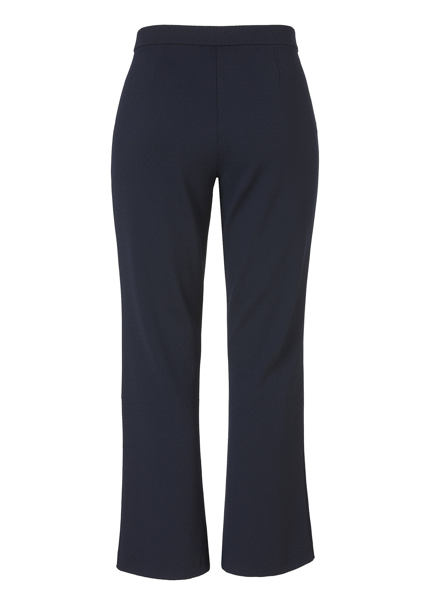 Chic & Casual Hose mit Strukturmuster /
