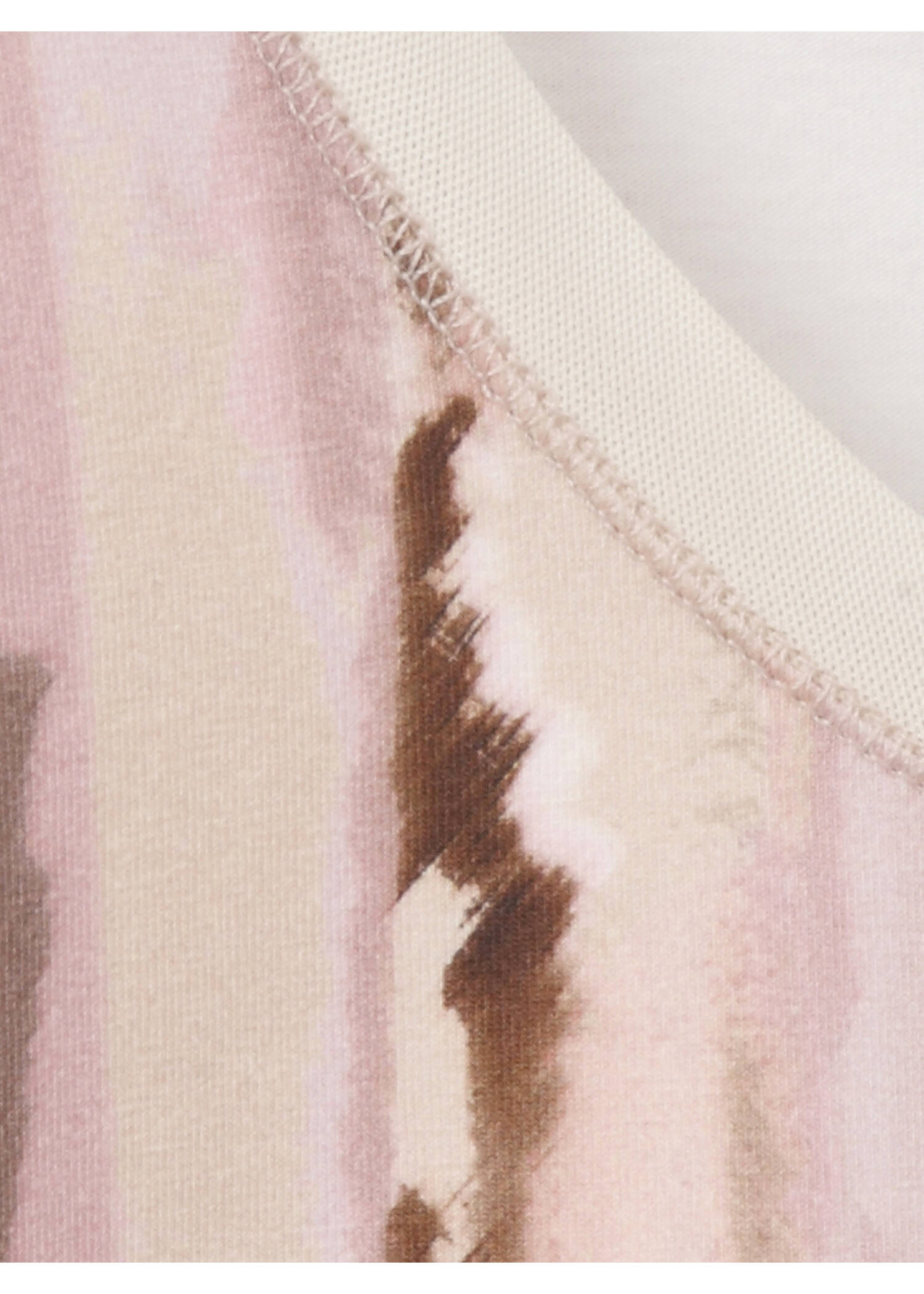 Softes 3/4-Arm Baumwoll-Jersey Shirt in femininer Farbharmonie /