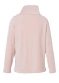 Feminines Sweatshirt mit softer Rippstruktur /