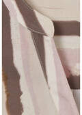 Fließende Viskose-Print-Bluse im Blouson-Style /