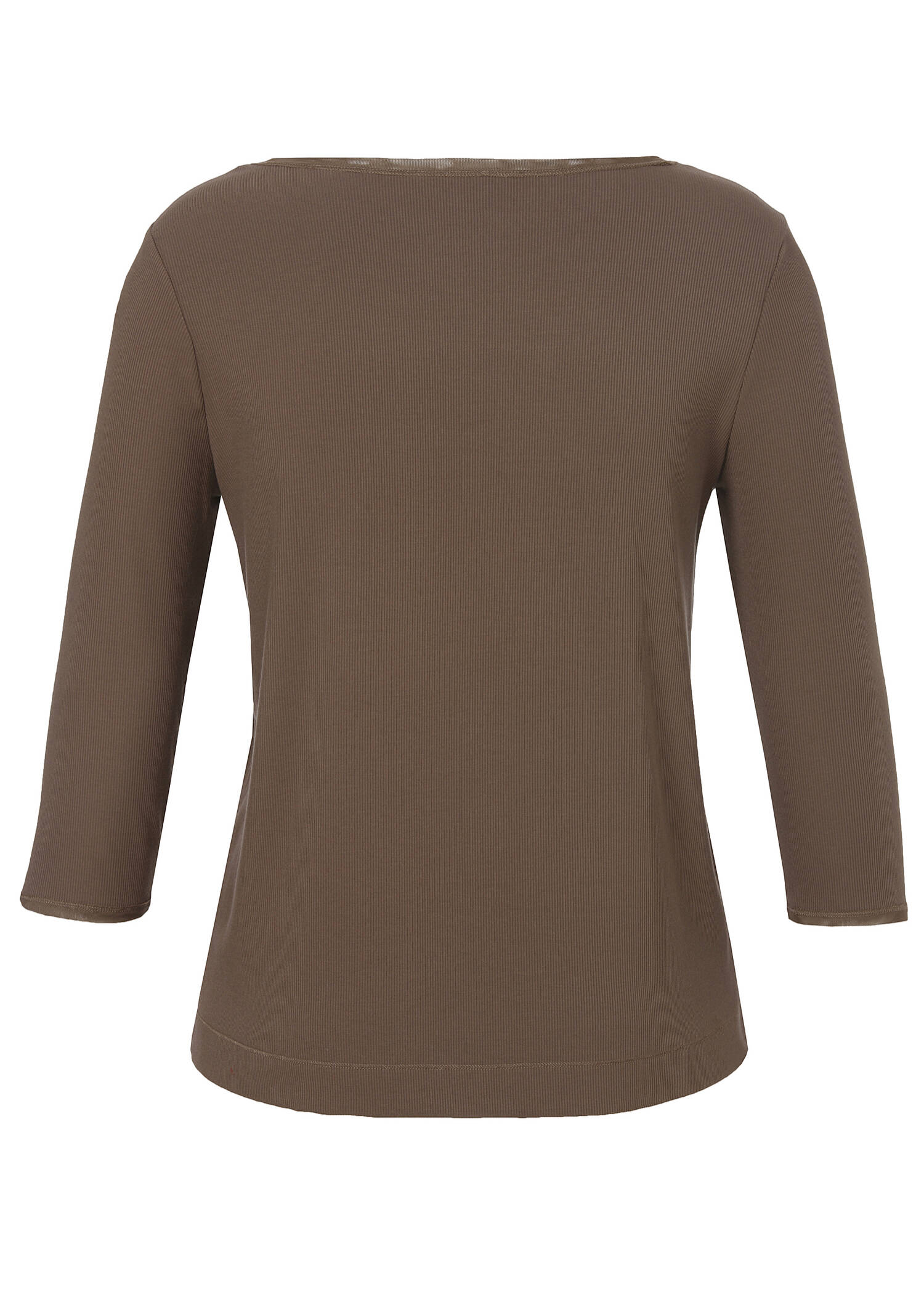 Fein geripptes 3/4-Arm Shirt Premium Basic Winter /