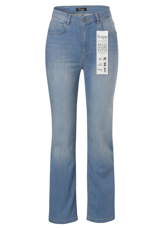 Innovative Belly Shape Jeans Light Blue Denim light blue denim Frontansicht