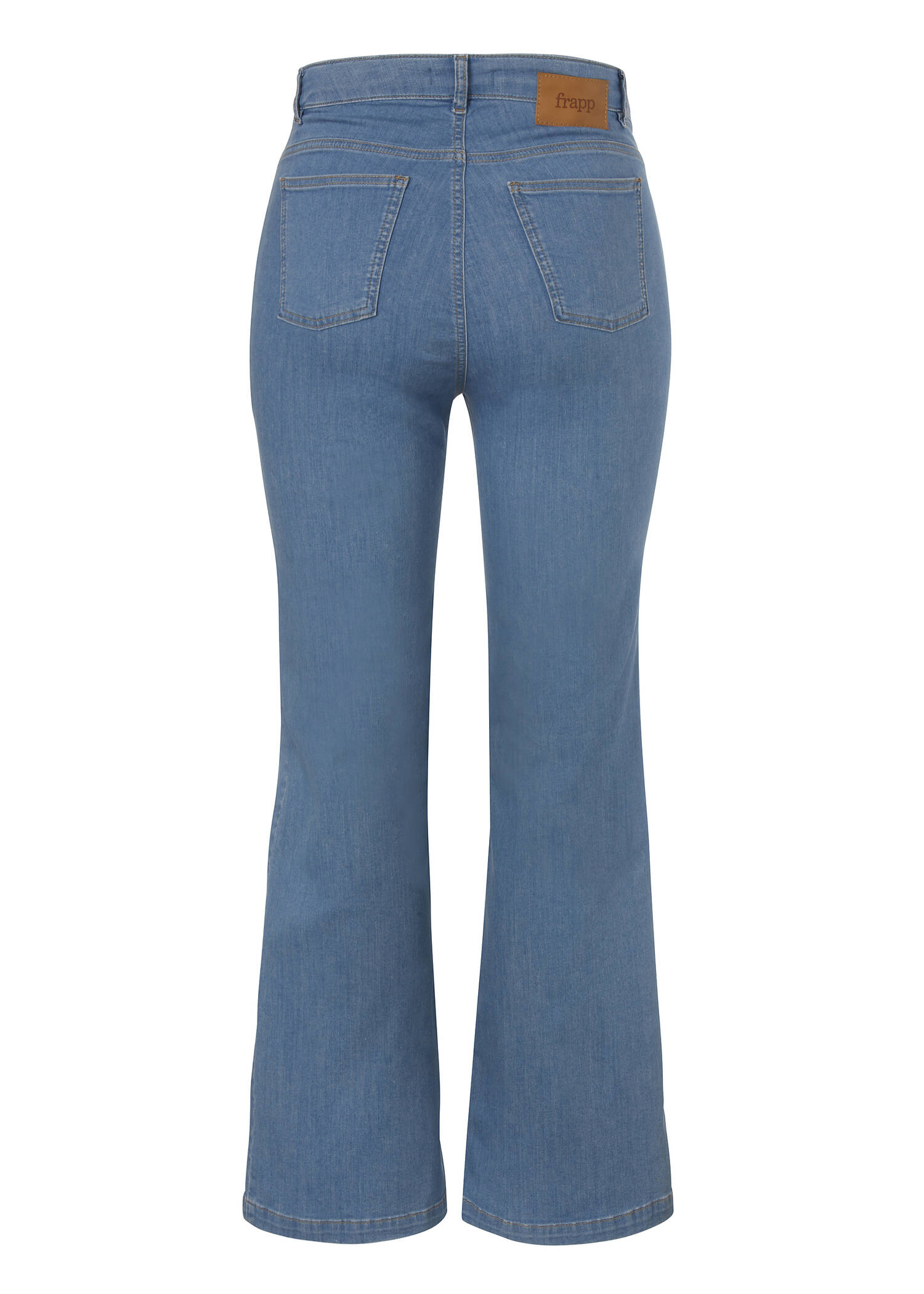 Innovative Belly Shape Jeans Light Blue Denim / 