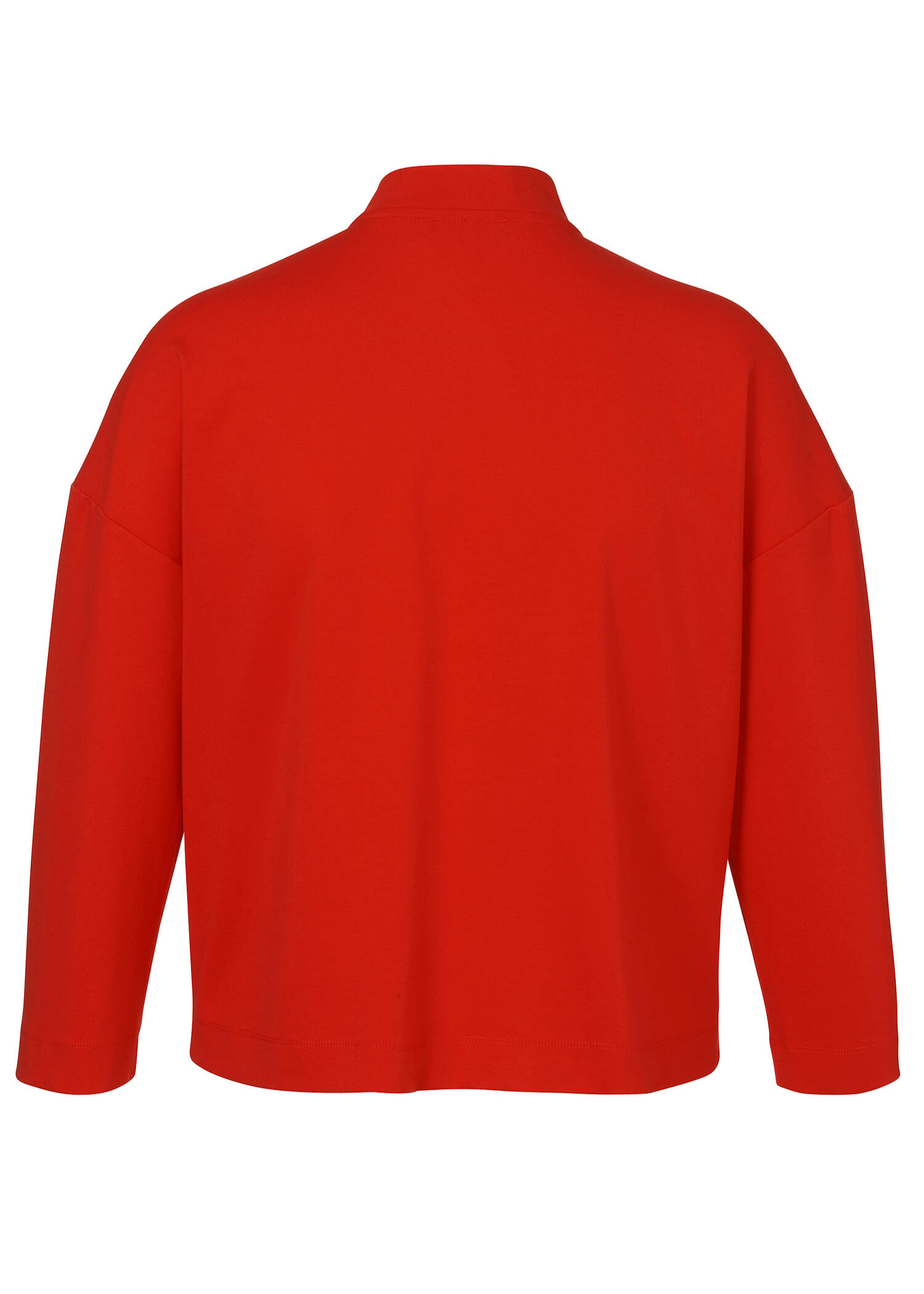 Stehkragen-Jacke mit Zipper / 