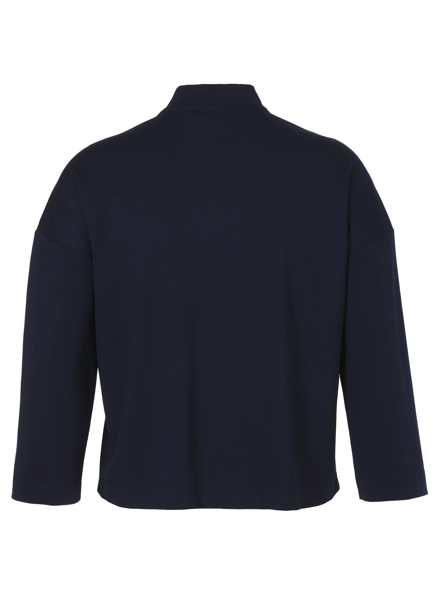 Stehkragen-Jacke mit Zipper / 