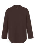 Edle 3/4-Arm Sweat-Jacke, leicht ausgestellt / 