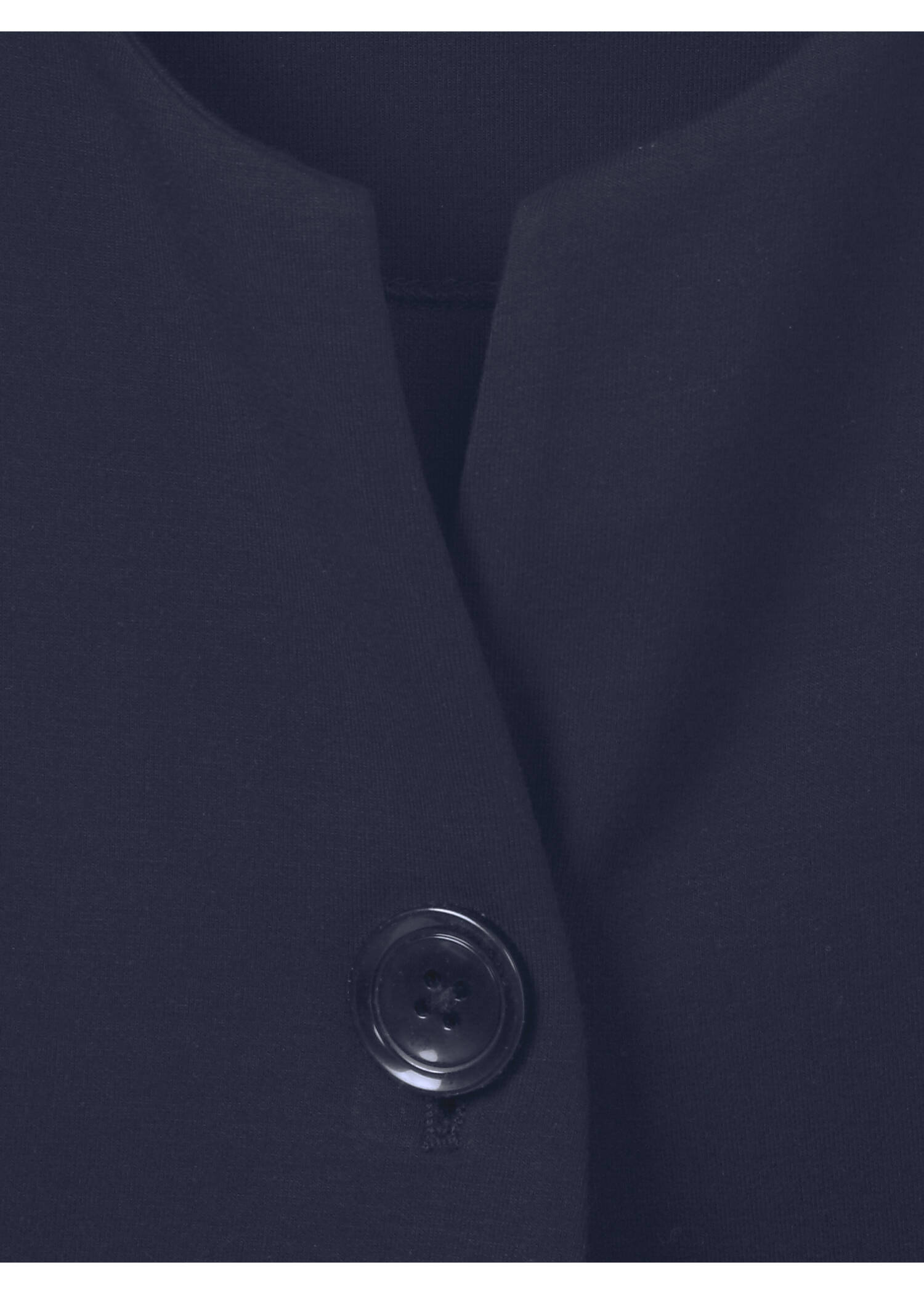 Edle 3/4-Arm Sweat-Jacke, leicht ausgestellt /