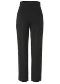 Knöchellange Kombi-Hose Schwarz / 