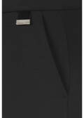 Knöchellange Kombi-Hose Schwarz / 