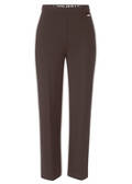 Knöchellange Kombi-Hose Schwarz /
