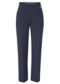 Knöchellange Kombi-Hose Schwarz /