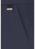 Knöchellange Kombi-Hose Schwarz /