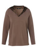 Softes Sweatshirt mit Satin-gefütterter Kapuze / 